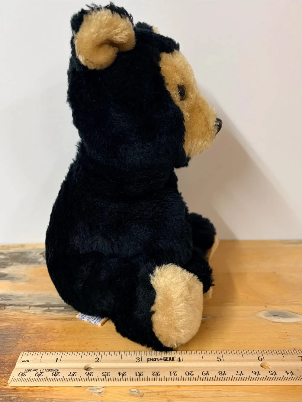 Vintage Dakin Black Bear Coco Bear Cub Plush With Tag 1982